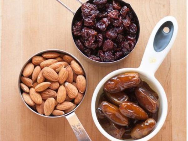 Energijske ploščice iz samo treh sestavin